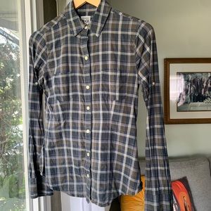 Converse Small Cotton Plaid Shirt